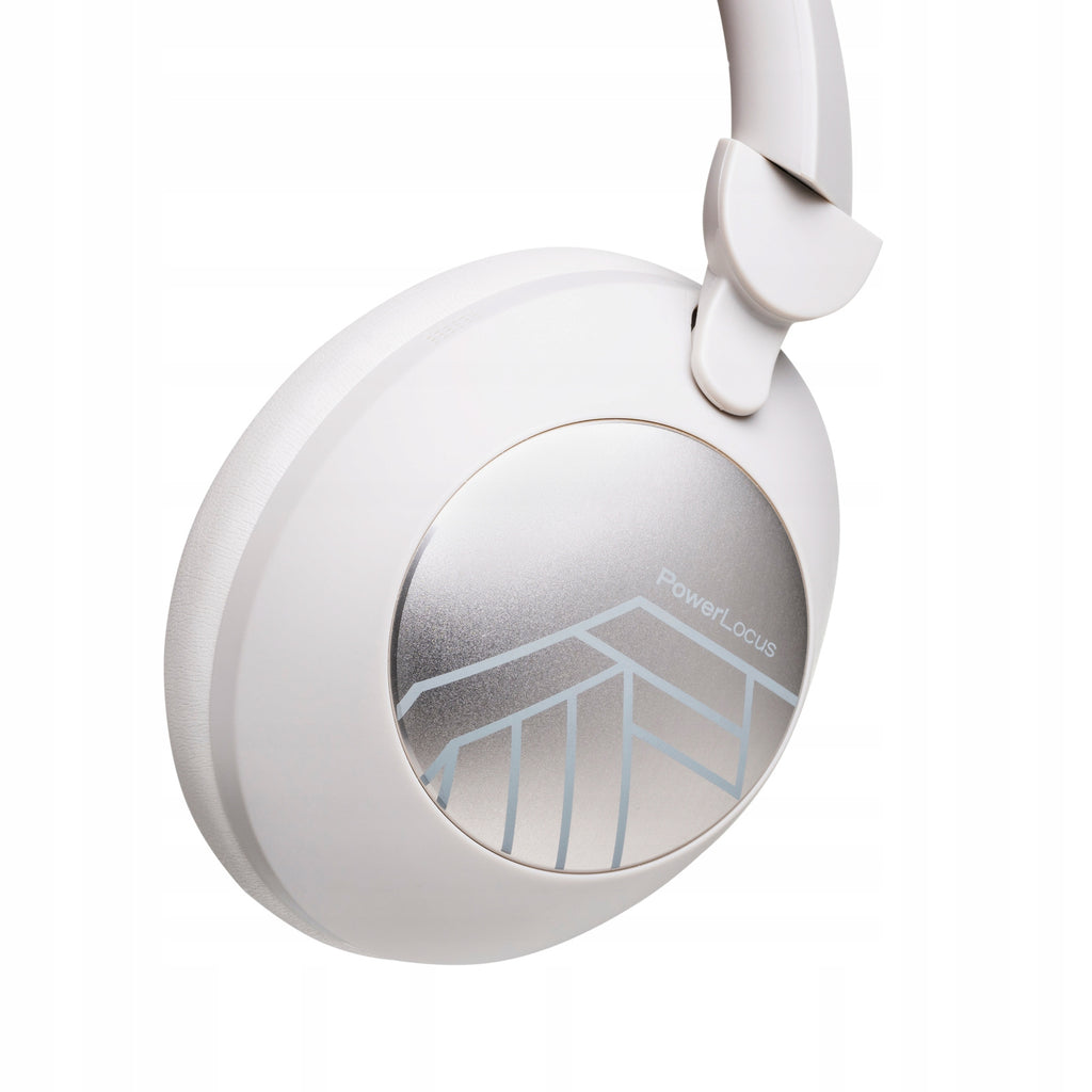 Słuchawki bezprzewodowe Bluetooth PowerLocus Orion Sand MikroAUX Etui 70h