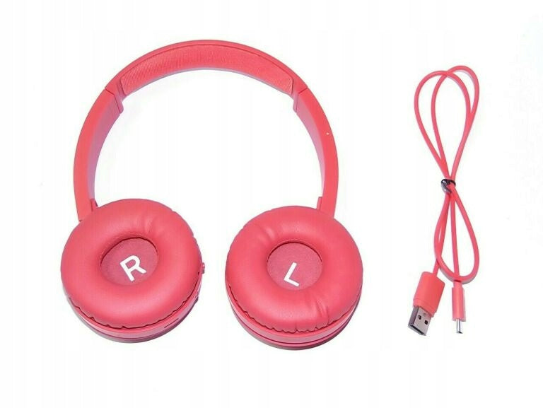 Słuchawki bezprzewodowe nauszne Philips TAH4205RD/00 BT bass