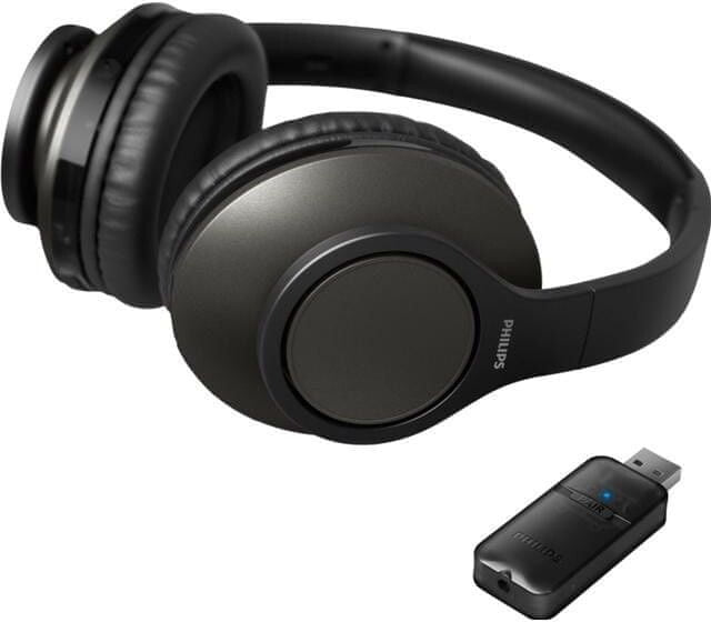 Słuchawki bezprzewodowe nauszne Philips TAH6206BK