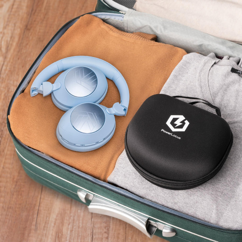 Słuchawki bezprzewodowe wokółuszne PowerLocus Orion Hi-Fi 70h + etui