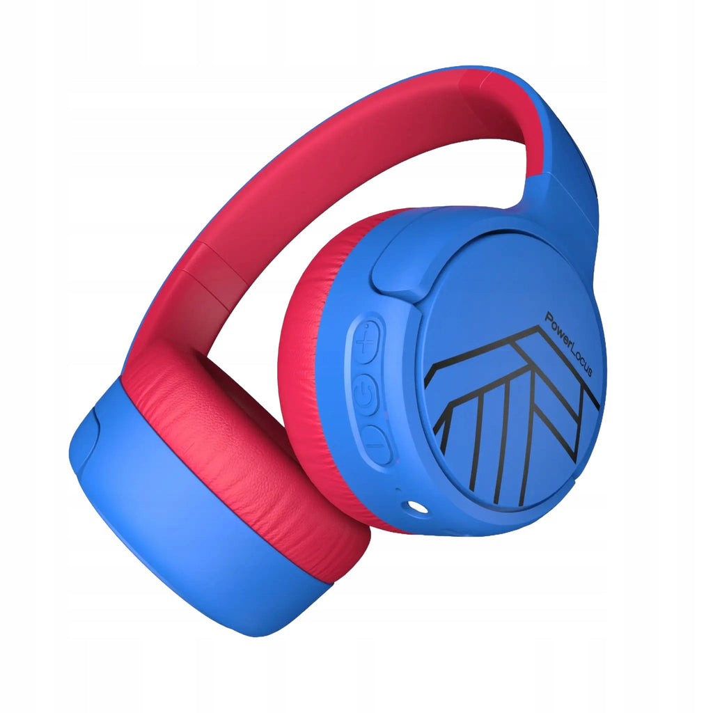 Słuchawki dla dzieci Bluetooth PowerLocus Tiger Kids ANC + naklejki