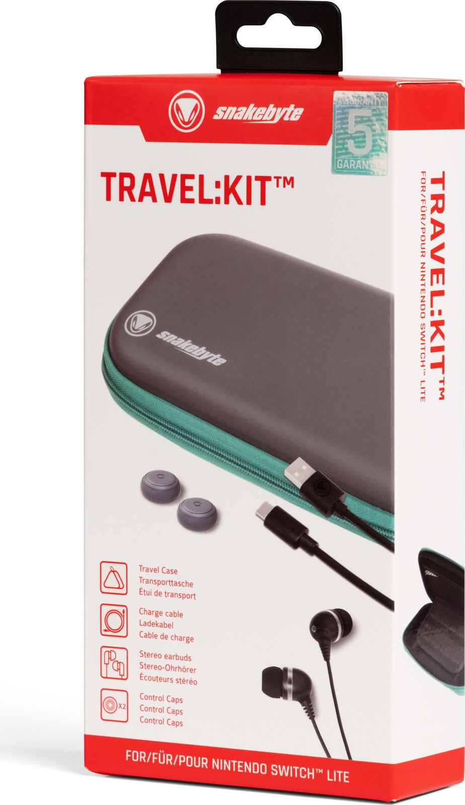 Snakebyte Travel etui pokrowiec Nintendo Switch L