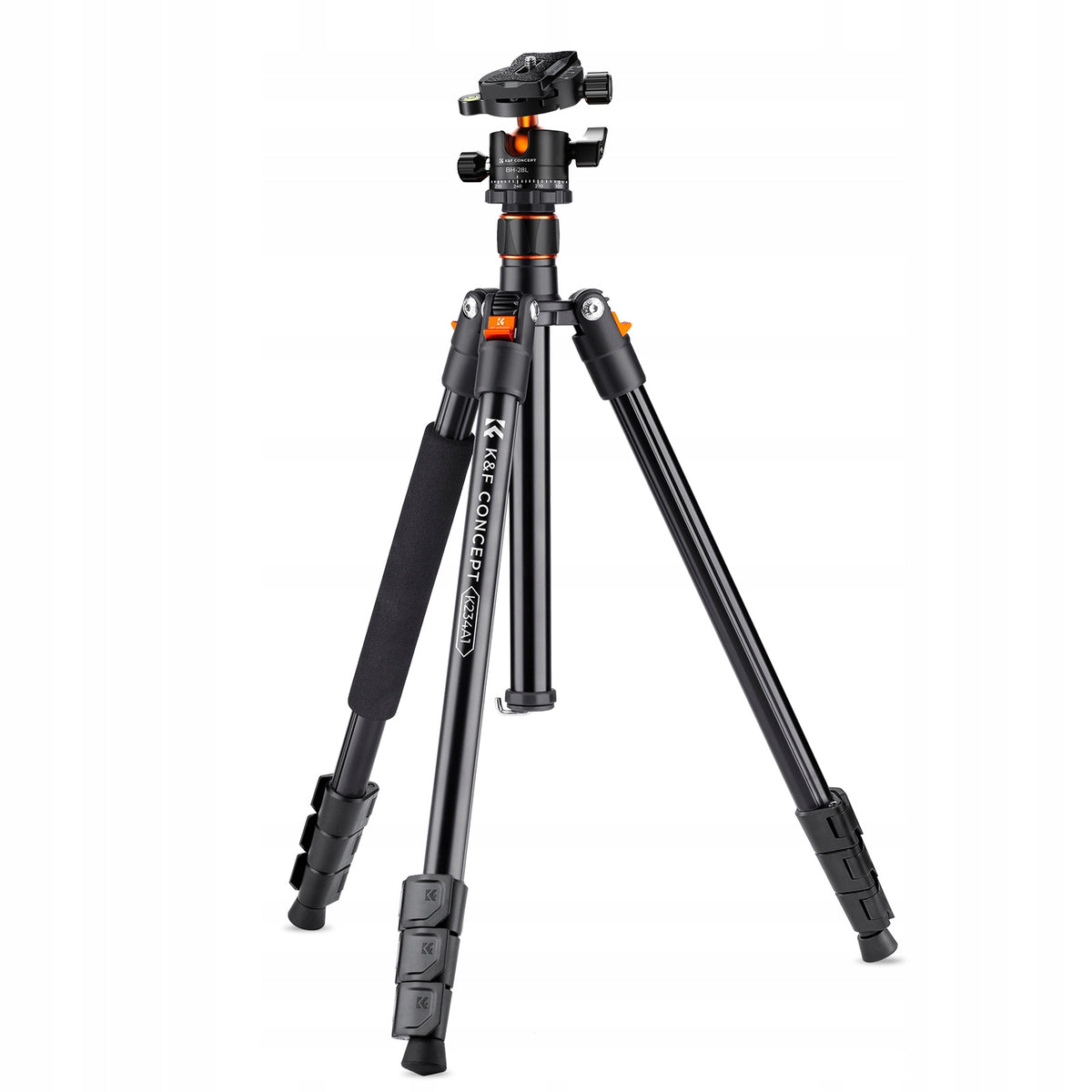 Statyw fotograficzny 230cm k&f K234A1+BH-28L głowica kulowa tripod