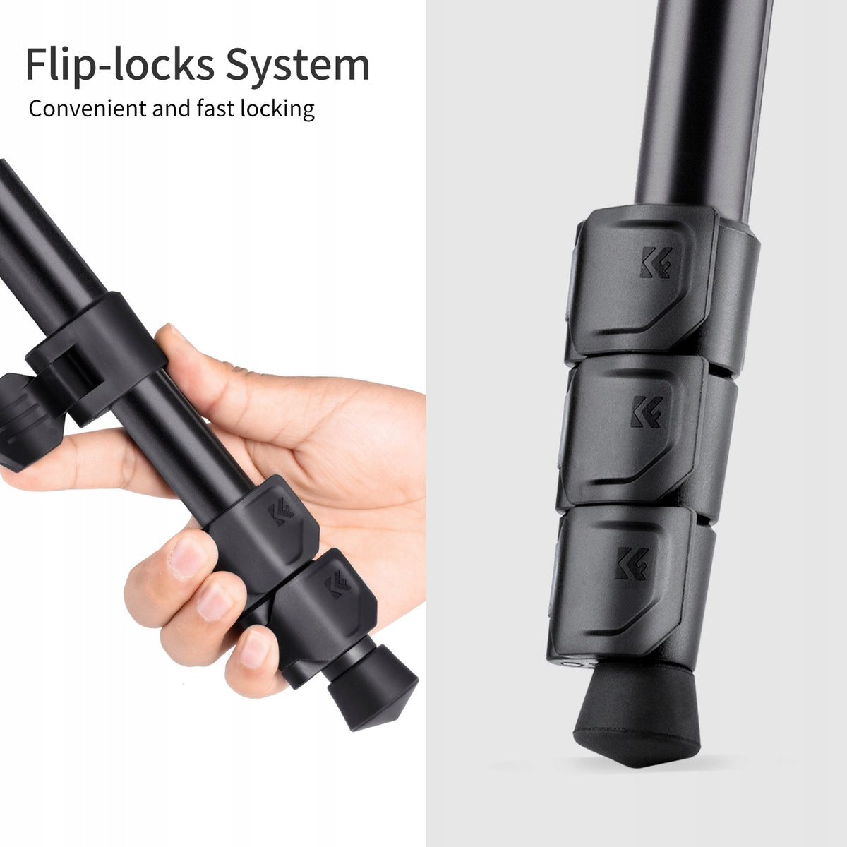 Statyw fotograficzny 230cm k&f K234A1+BH-28L głowica kulowa tripod