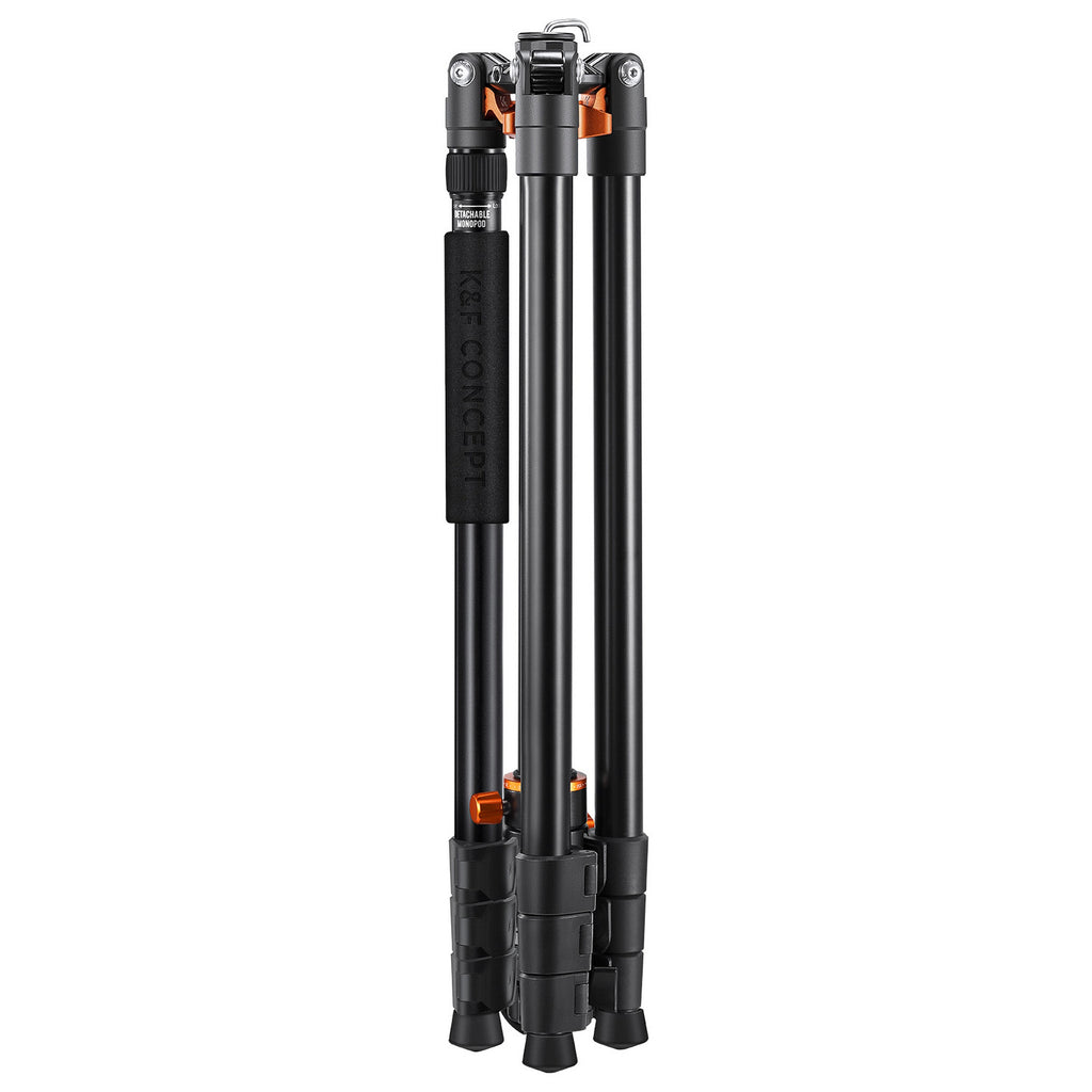 Statyw fotograficzny 230cm k&f T254A7 łamana kolumna monopod tripod 360