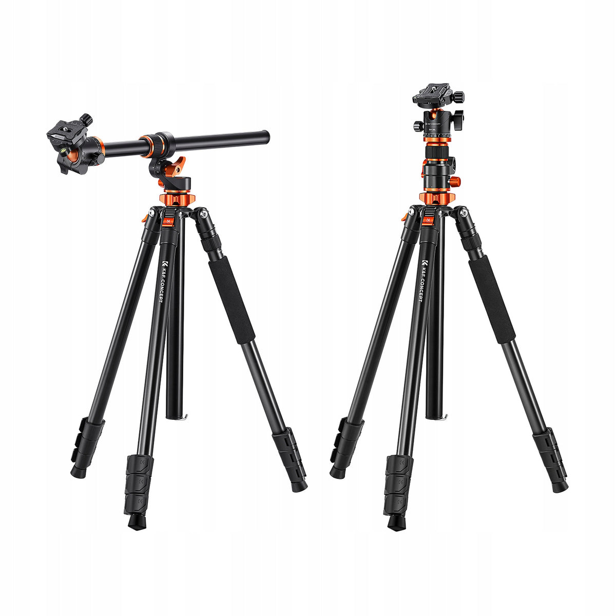 Statyw fotograficzny 230cm k&f T254A7 łamana kolumna monopod tripod 360