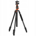 Statyw fotograficzny 230cm k&f T254A7 łamana kolumna monopod tripod 360