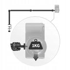 Statyw stołowy Ulanzi LS08 95 cm czarny do montażu kamery lub lampy.