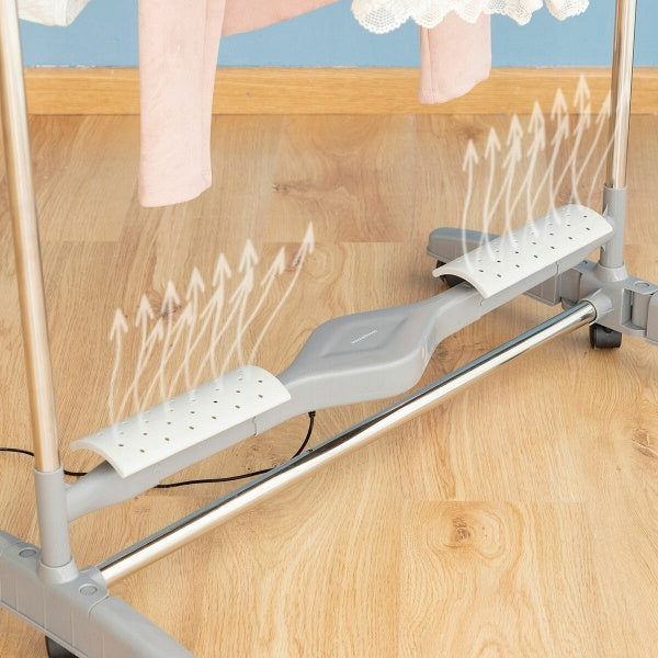 Suszarka wolnostojąca pionowa Innova Goods 0-80 cm x 0-30 cm