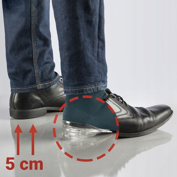 Sylikonowe Wkładki Podwyższające X5 cm InnovaGoods podpiętka rozmiar 35-46