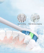 Szczoteczka Soniczna SARMOCARE X700 IPX7 38400 vpm 5 Trybów Etui + Końcówki