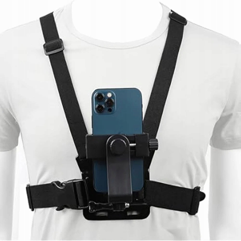Szelki na klatkę piersiową na telefon / kamere sportową TELESIN