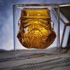 Szklanka Stormtrooper 150 ml Star Wars grube szkło z kształtem hełmu