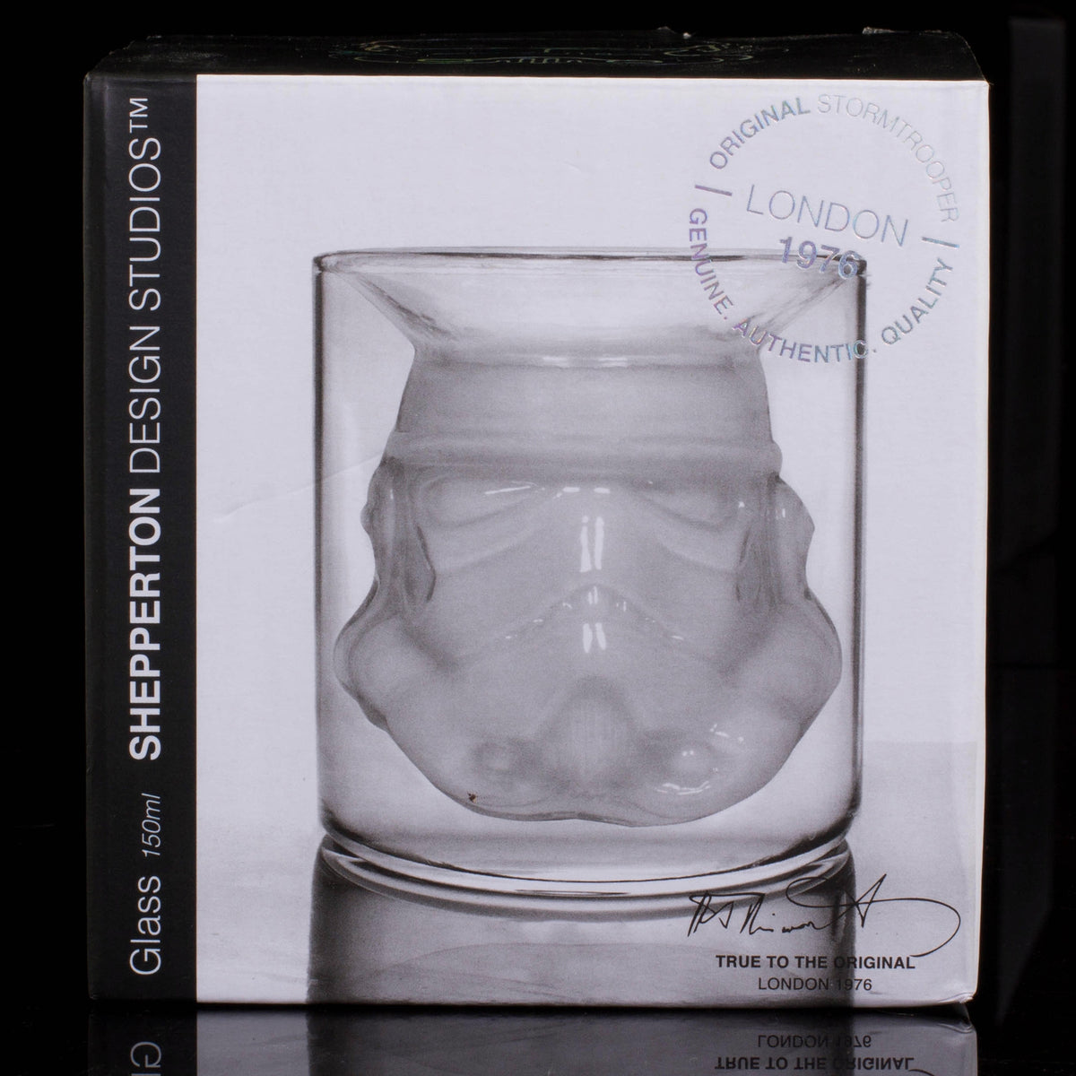 Szklanka Stormtrooper 150 ml Star Wars grube szkło z kształtem hełmu