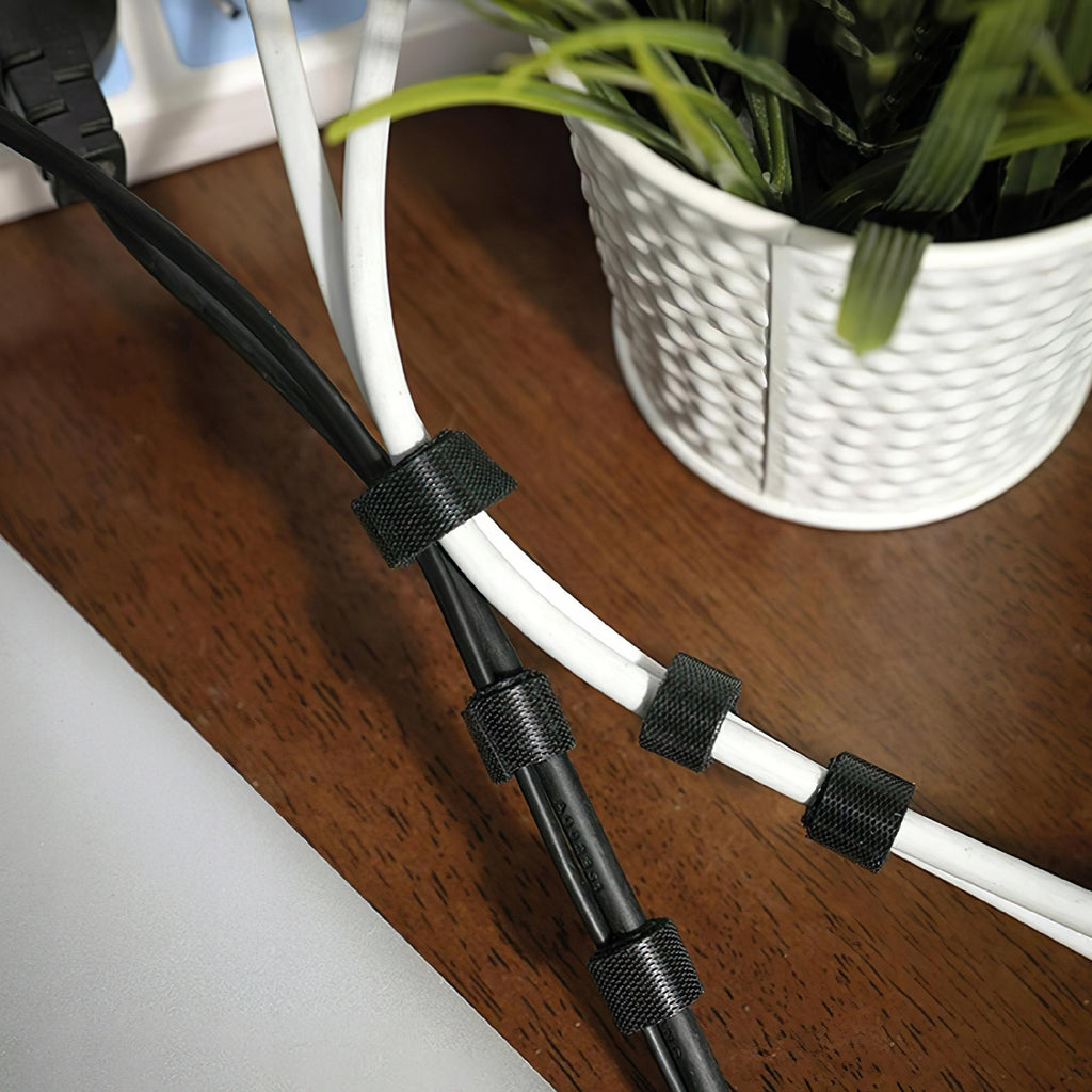Taśma rzepowa rzep organizer kabli opaska 14mm 2M