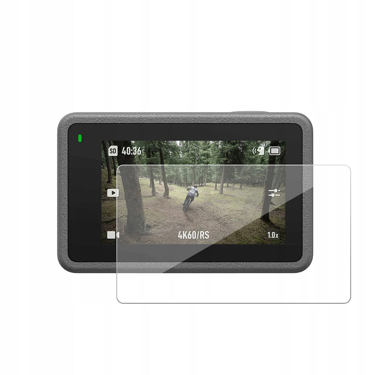 TELESIN Ochronne Szkło hartowane 2.5D do Kamery Sportowej DJI Action 4 / 3