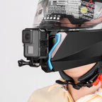 TELESIN mocowanie do kasku motocyklowego mocowanie do GoPro, Insta360, DJI