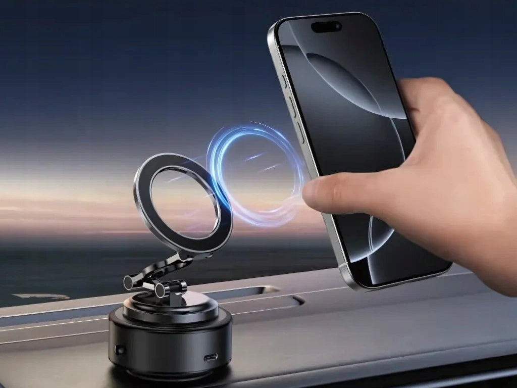 Telesin Przyssawka Magnetyczna Elastyczny Uchwyt Przyssawka do telefonu