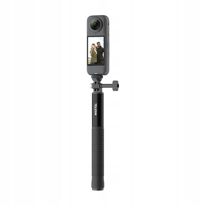 Telesin Uchwyt Rozsuwany Aluminiowy Selfie Stick do Kamer Sportowych 150 cm