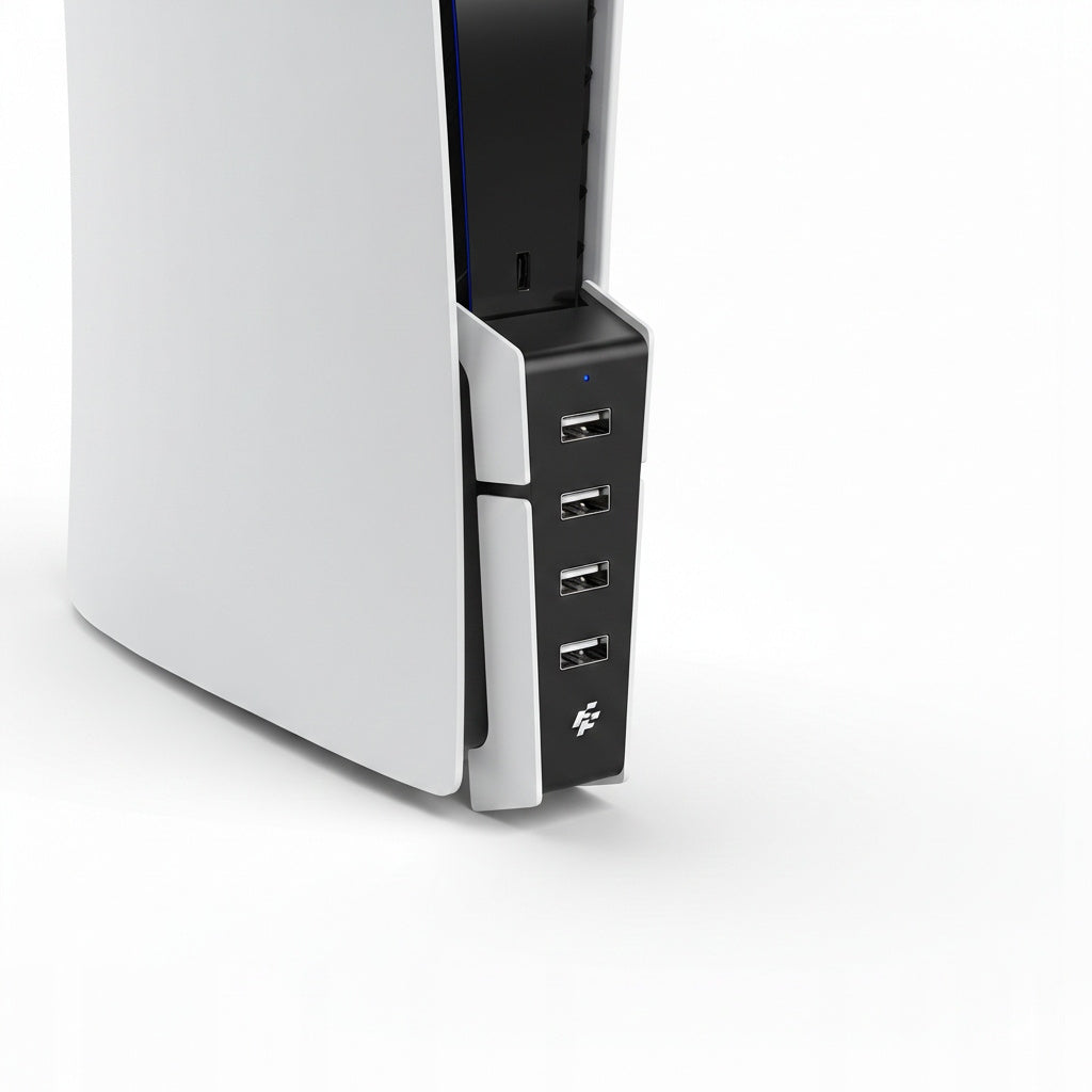 USB Hub do nowego modelu PS5 slim - FlashFire P704 PlayStation 5