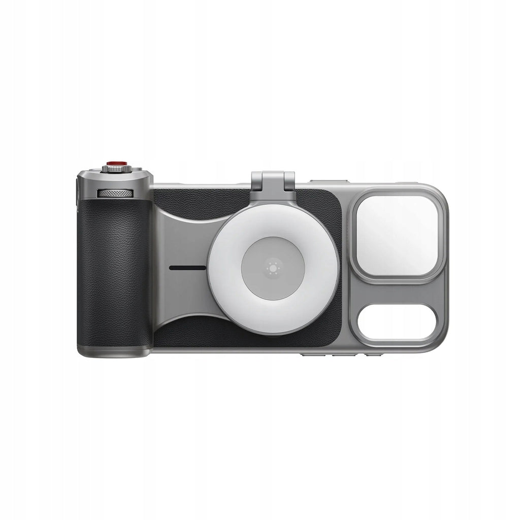 Uchwyt TELESIN Master Grip do iPhone 17 Pro Creator Combo + lampa, filtr UV