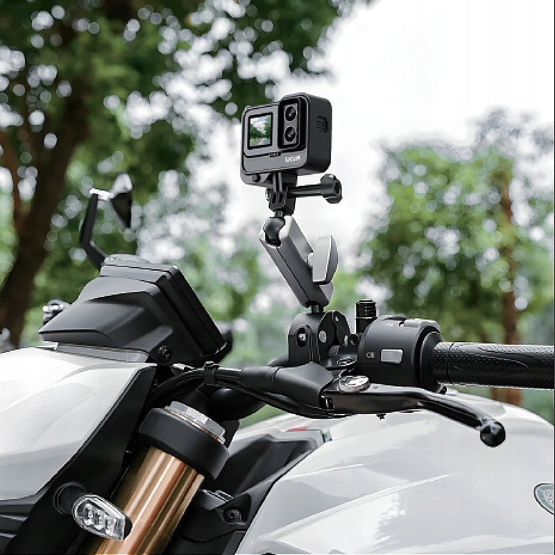 Uchwyt rowerowy motocyklowy SJCAM 360 mocny i wszechstronny obracany
