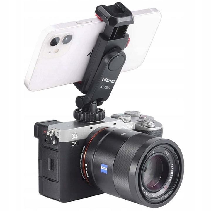 Ulanzi ST-06S Adapter uchwyt statywowy do telefonu + zimna stopka x 2