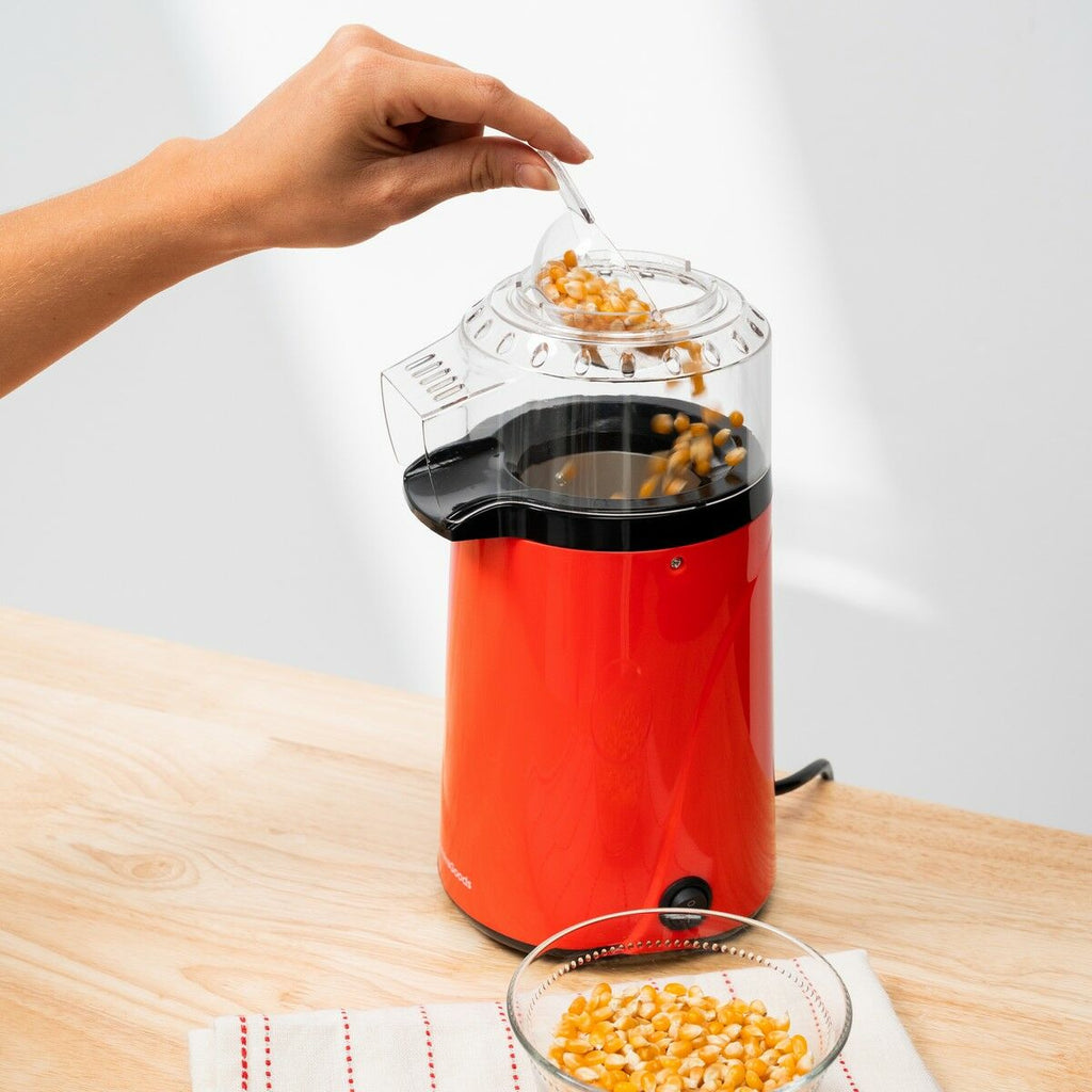 Urządzenie do popcornu domowego InnovaGoods Popmar czerwony Zdrowy i lekki
