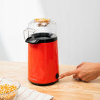 Urządzenie do popcornu domowego InnovaGoods Popmar czerwony Zdrowy i lekki