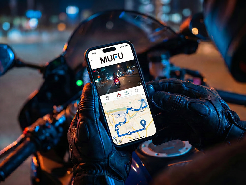 Wideorejestrator motocyklowy MUFU motocam V30P FullHD / kamera na motocykl