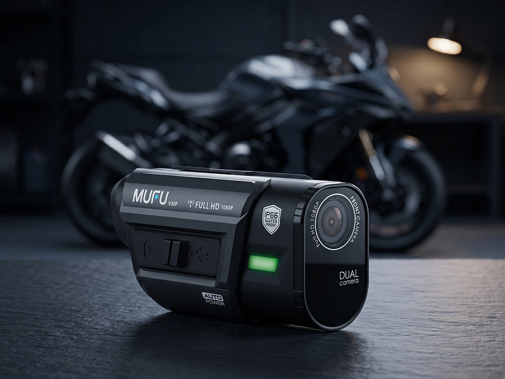 Wideorejestrator motocyklowy MUFU motocam V30P FullHD / kamera na motocykl