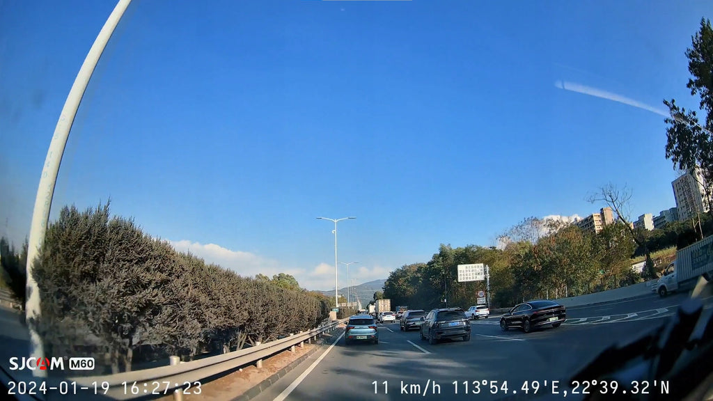 Wideorejestrator do samochodu SJCAM M60 Dashcam kamera 4K30FPS hdr WiFi GPS