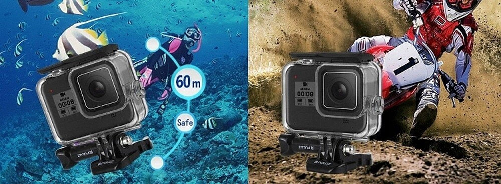 Wodoodporna obudowa do GoPro Hero 8 PULUZ Waterproof wodoszczelna