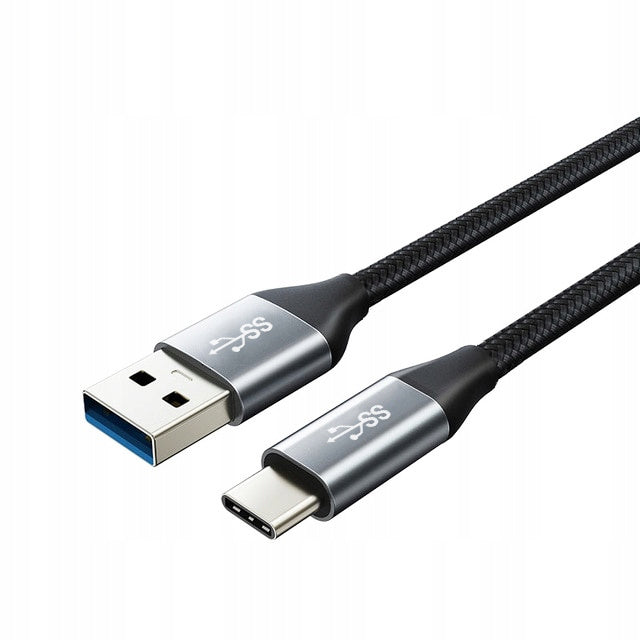 Wzmacniany szybki kabel USB A USB C 3A 1m USB 3.0