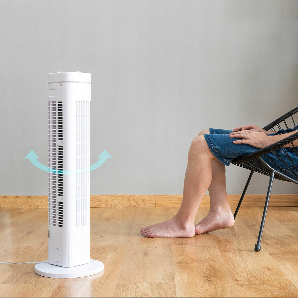 Wentylator wieżowy Fankol InnovaGoods Biały 50