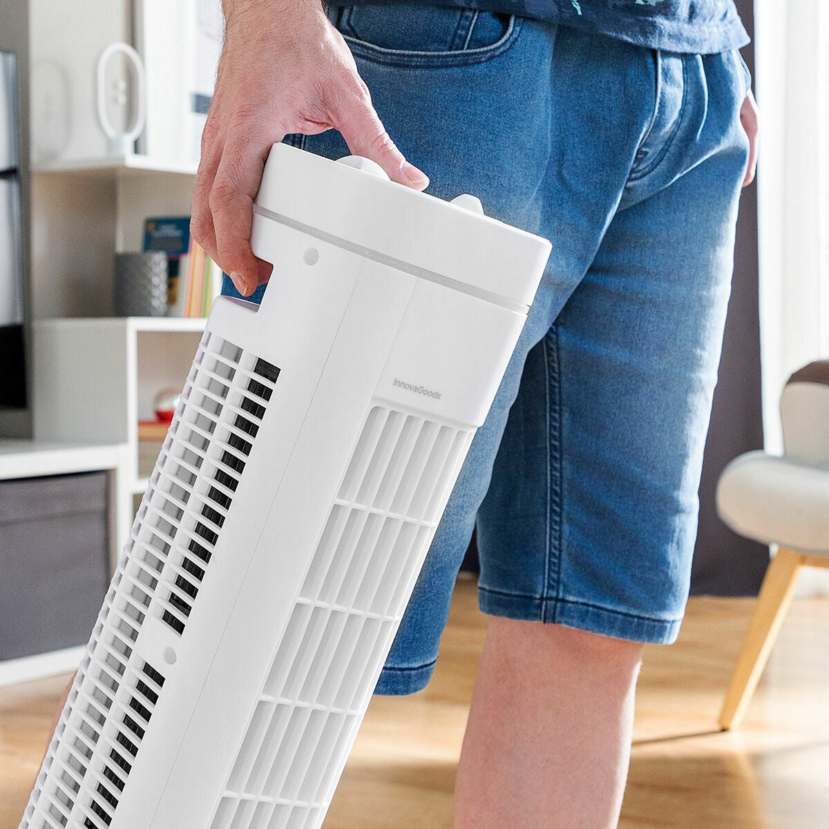 Wentylator wieżowy Fankol InnovaGoods Biały 50