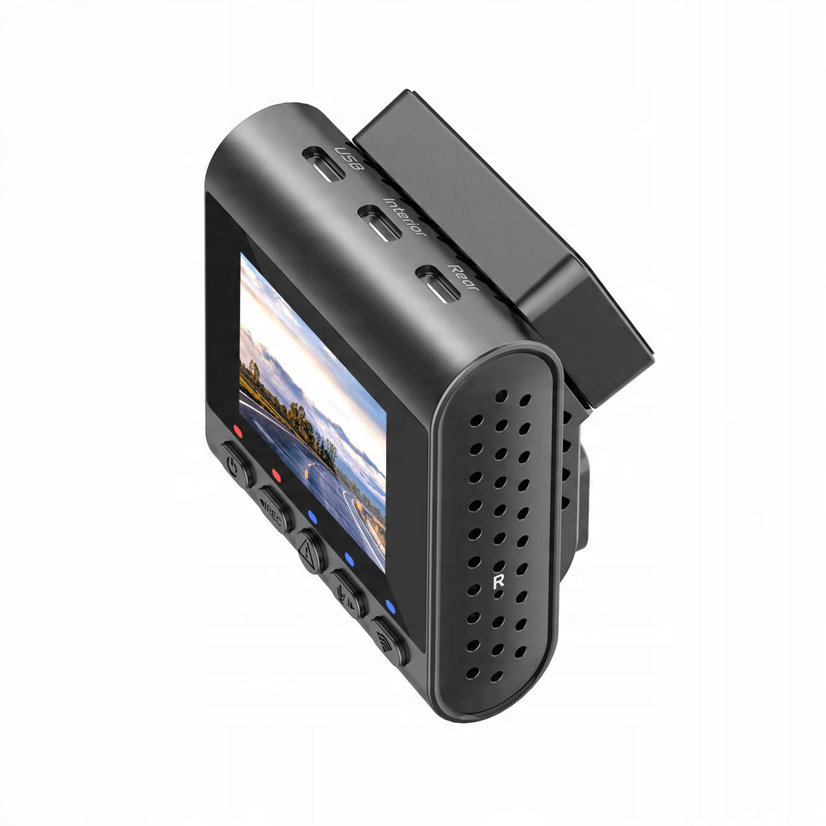 Wideorejestrator SJCAM M60S Kamera samochodowa 4K kamera Przód+Tył+Wnętrze