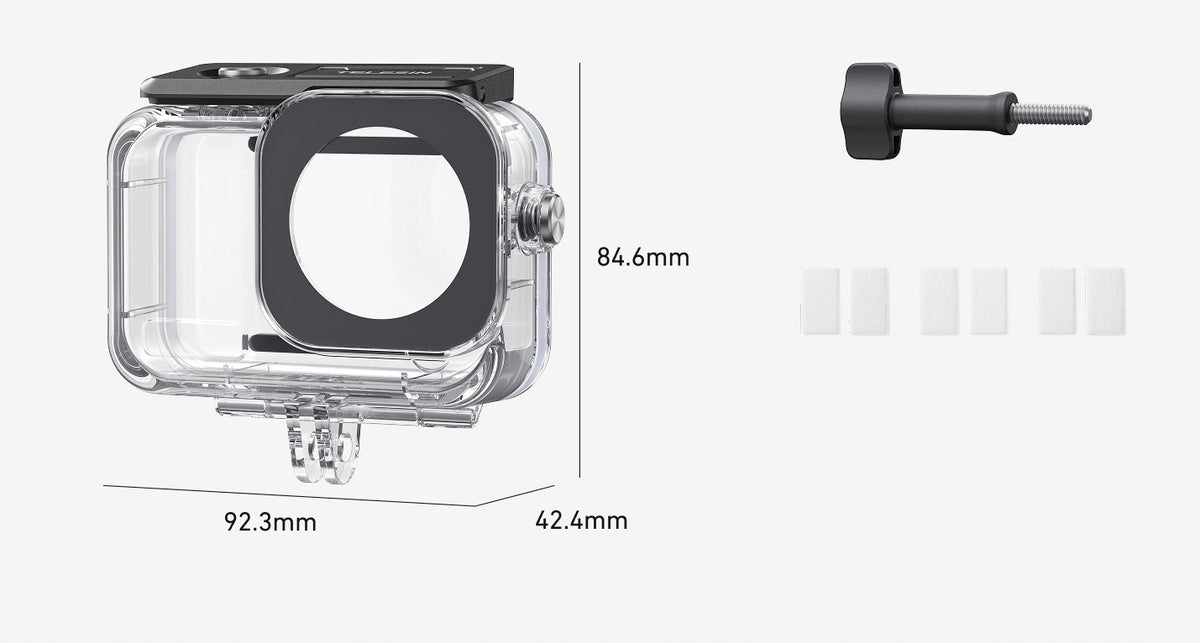 Wodoszczelna obudowa podwodna Telesin do DJI Osmo Action 6 S4-WTP-12