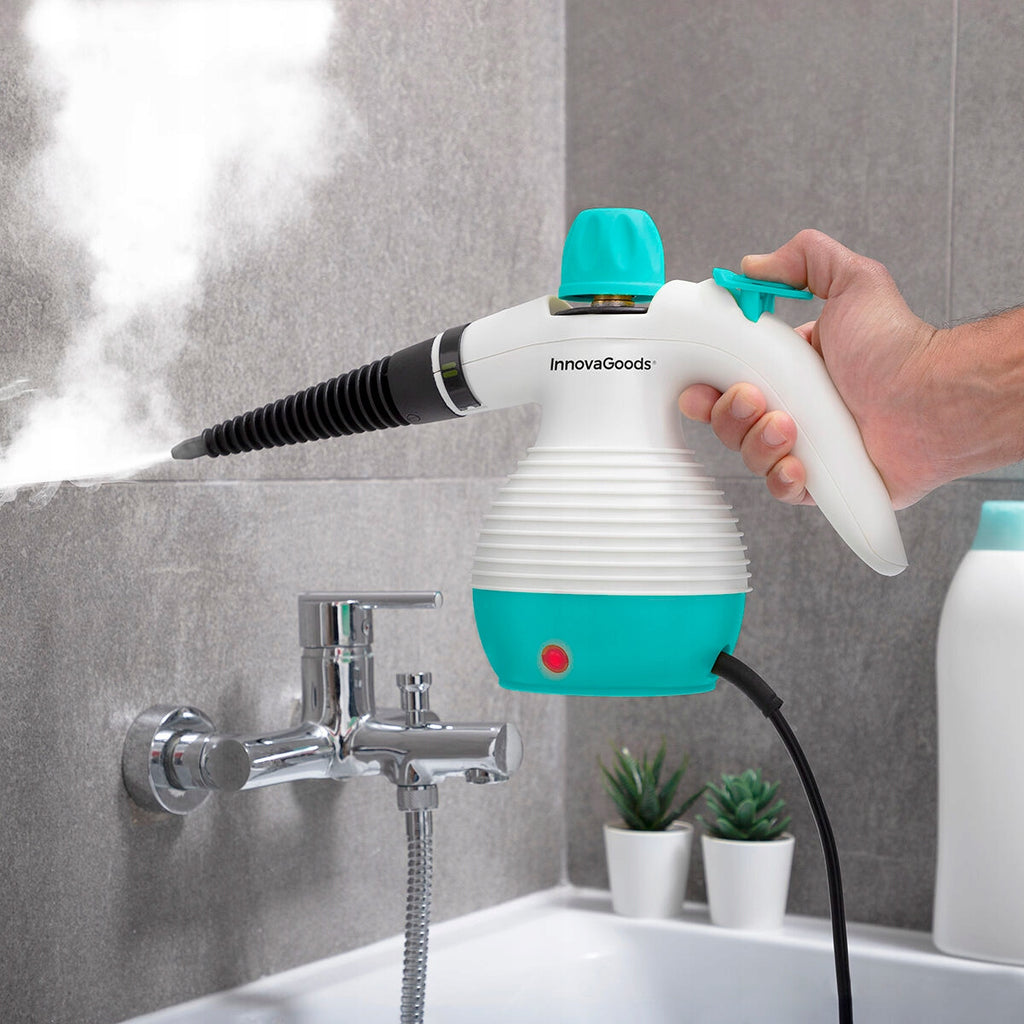 Wszechstronna parownica ręczna 9 w 1 InnovaGoods 1000 W / 0,35 l eco