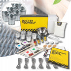 Zestaw do robienia swiec sojowych DIY XXL wosk sojowy wosk do świec knoty