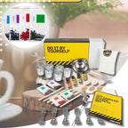 Zestaw do robienia swiec sojowych DIY XXL wosk sojowy wosk do świec knoty