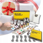 Zestaw do robienia swiec sojowych DIY XXL wosk sojowy wosk do świec knoty