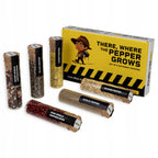 Zestaw pieprzu there, where the pepper grows 6x60ML pieprz kolorowy DIBYS