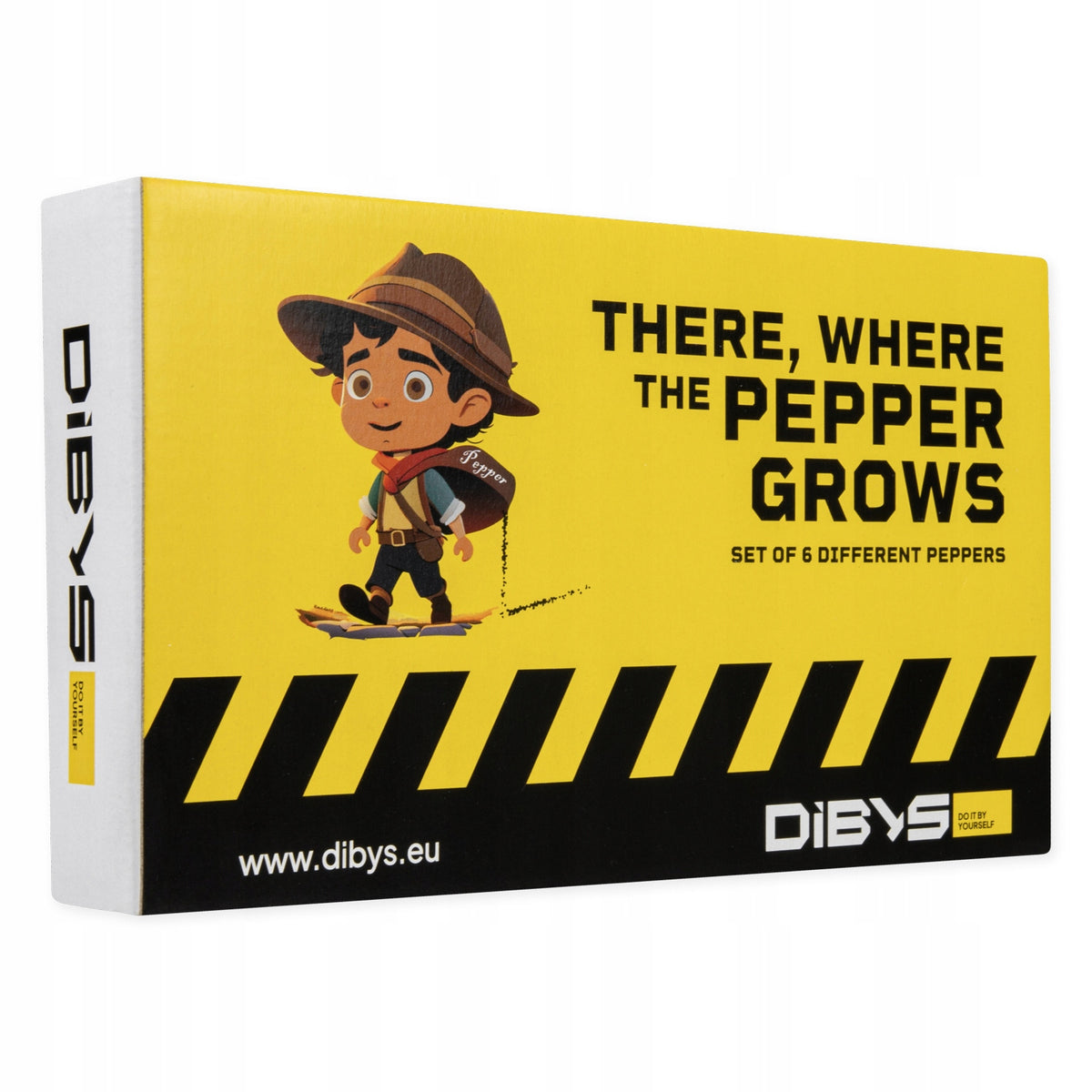 Zestaw pieprzu there, where the pepper grows 6x60ML pieprz kolorowy DIBYS