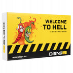 Zestaw przypraw chilli "welcome to hell" 6x60ML ostra aromatyczna DIBYS