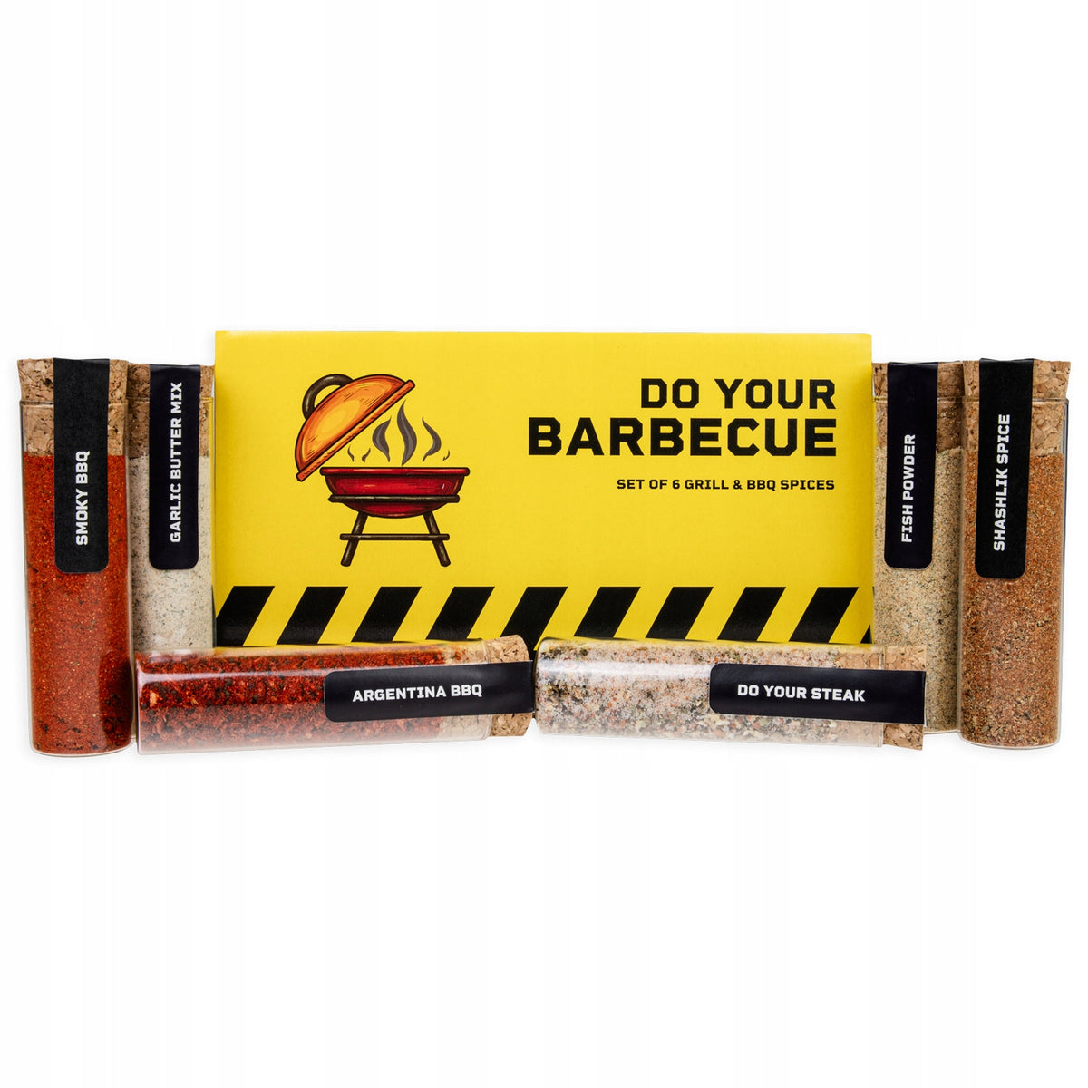 Zestaw przypraw do grilla "do your barbecue" 6x60ML