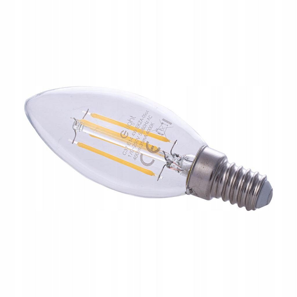 Żarówka Filamentowa Świeczka 4W LED E14 MILAGRO