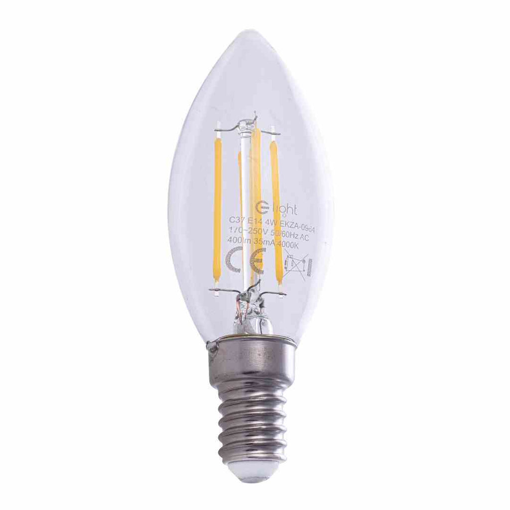 Żarówka Filamentowa Świeczka 4W LED E14 MILAGRO