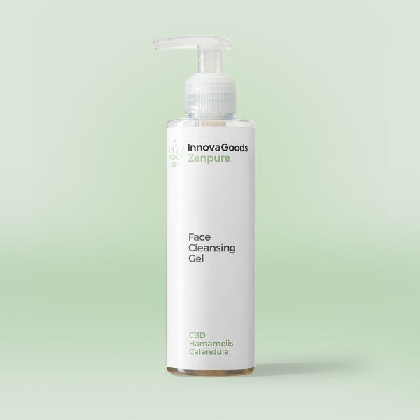 Żel oczyszczający do Twarzy wegański cbd Zenpure InnovaGoods Czyszczący