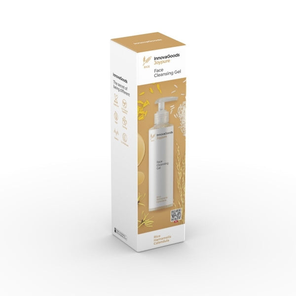 Żel oczyszczający do mycia Twarzy wegański Rice Joypure InnovaGoods 200ml